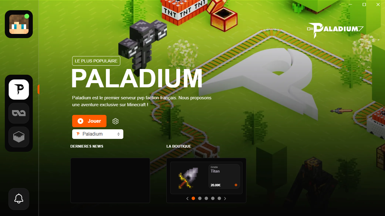 Paladium Serveur Minecraft PvP Factions Modd Paladium Serveur Minecraft PvP Factions Modd